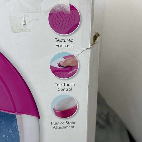 CONAIR FOOT SPA WITH BUBBLE, MASSAGE, & HEAT Open Box EXCELLENT CONDITION - Picture 4 of 7